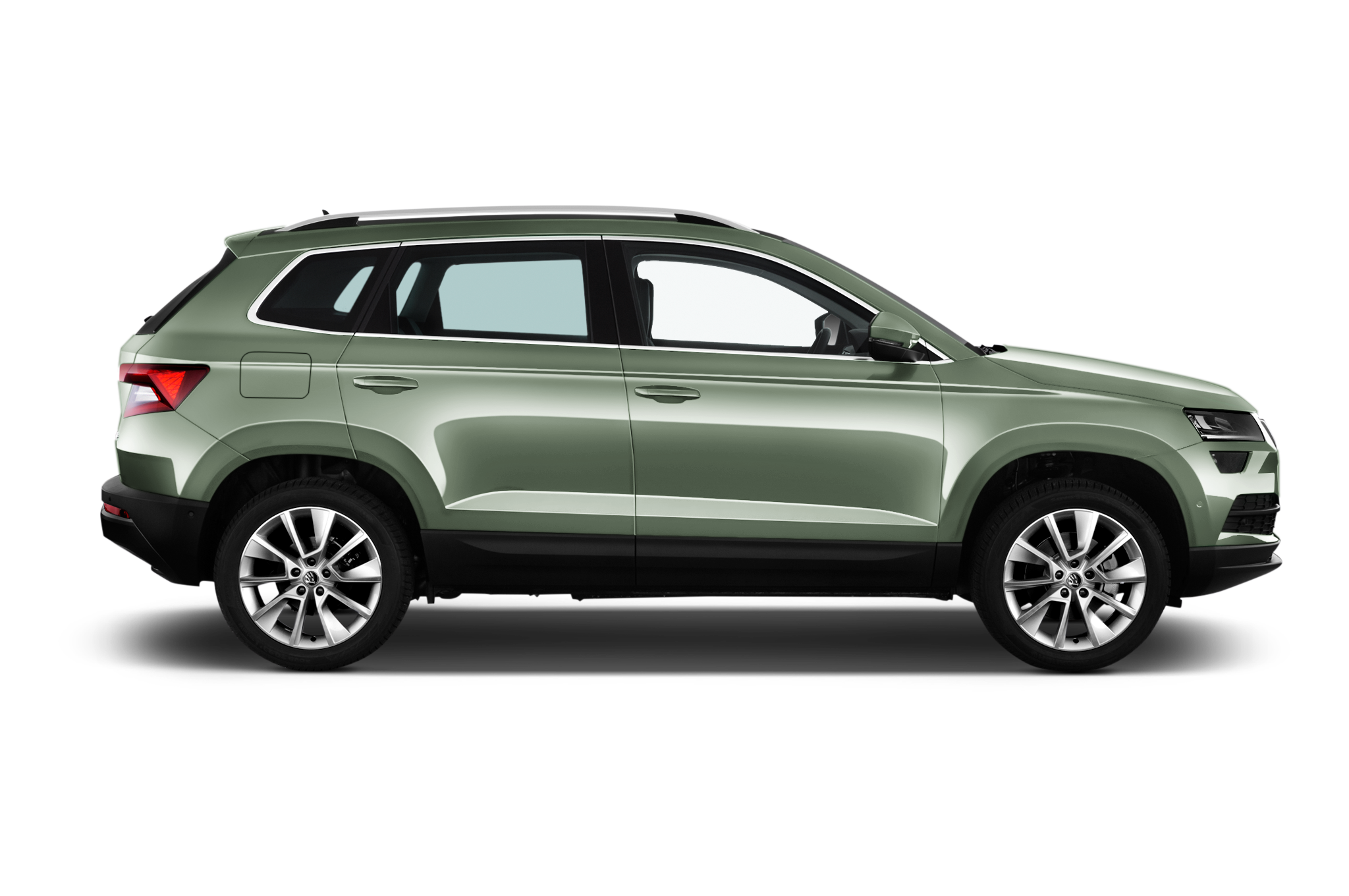 Emerald green skoda